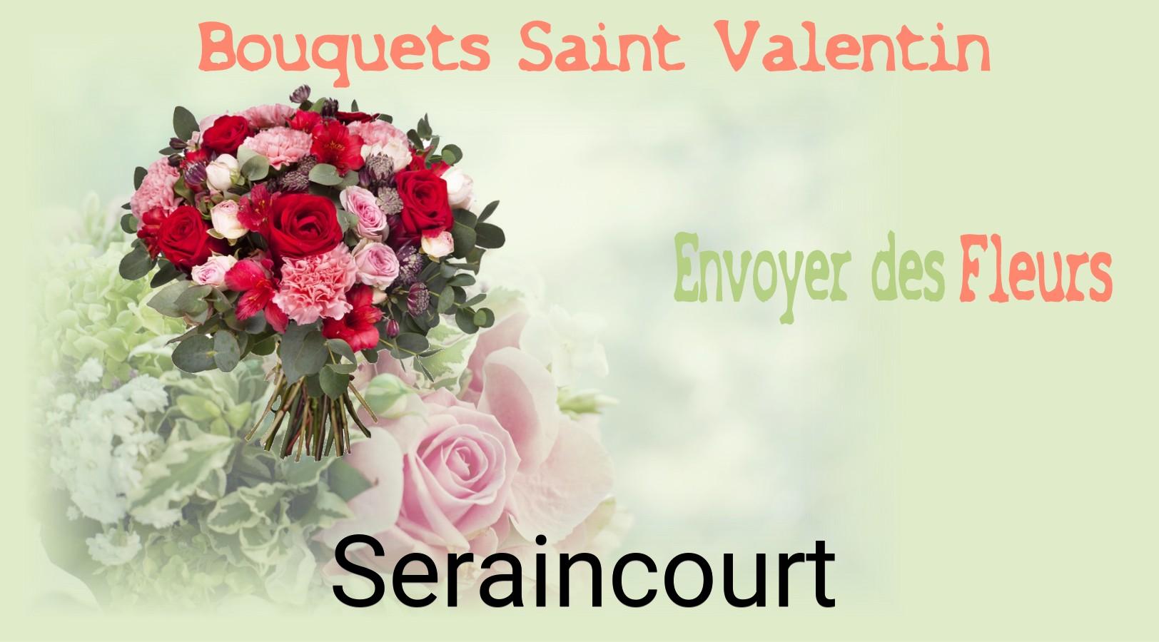 Roses de Saint-Valentin livrées à Seraincourt